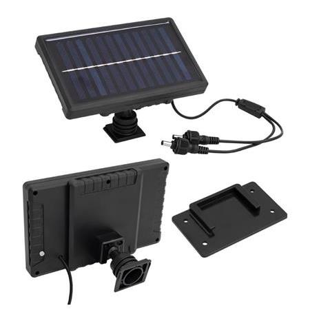 Kumandalı Solar Panelli 2 Power Ledli Çiftli Projektör Lambası