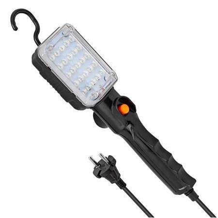 10 METRE KABLOLU 220 VOLT   25 LEDLİ SEYYAR ÇALIŞMA LAMBASI