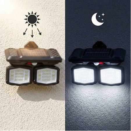 PANTHER SOLAR ve USB ŞARJLI  LED DUVAR LAMBASI