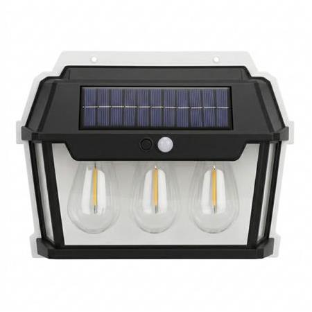 3LÜ SOLAR  LED DUVAR LAMBASI  PANTHER PT-2933
