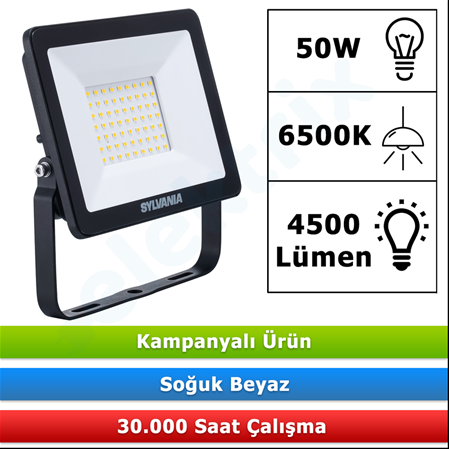 SYLVANİA 48963 SYLVANİA  ECO 50W 6500K BEYAZ IŞIK 4500LM
