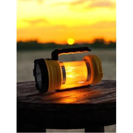 ALEV EFEKTLİ USB ŞARJLI SOLAR EL FENERİ