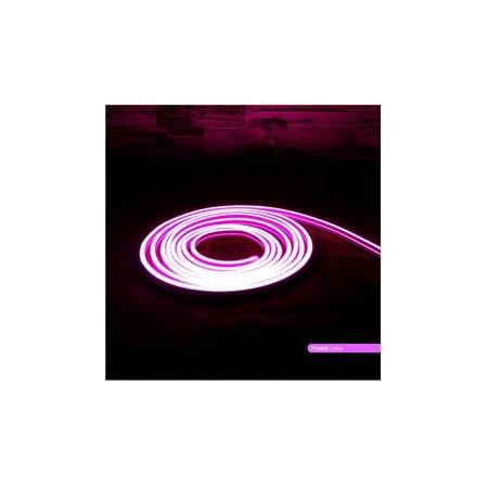Ack LED Neon Hortum Pembe  Renk 5 Metre 12V 10W/MT   ACK-AS03-00602