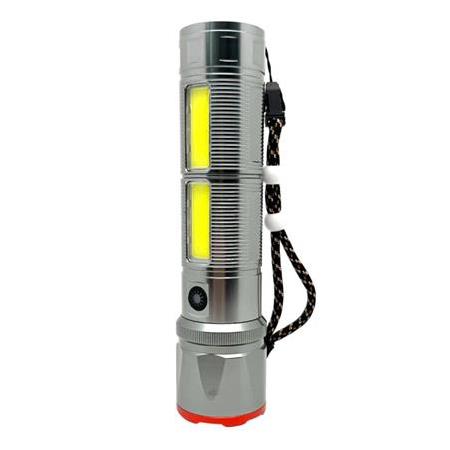 PANTHER USB ŞARJLI 4AD 18650 PİLLİ EL FENERİ